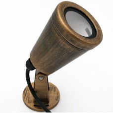 Φωτιστικό Σποτ με ντουί GU10 Polycarbonate Ρουστίκ IP54 3-100871